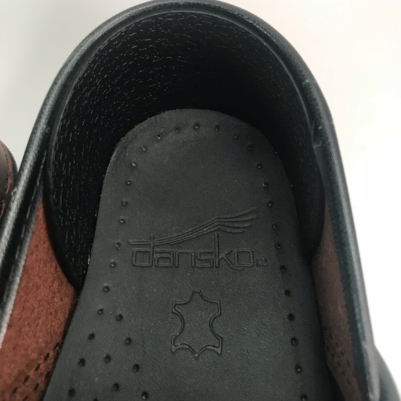 Dansko Distressed Leather slip on shoes Sz 37 - Picture 4 of 4